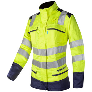 Sioen Kasie High Vis Yellow Womens Arc Jacket