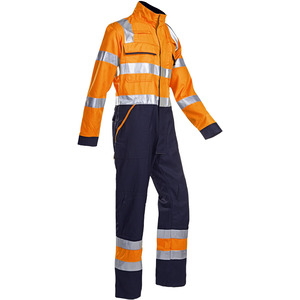 Sioen Guardo Orange High Vis Arc Overalls