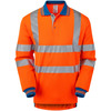 Click to view product details and reviews for Pulsar Pr470 Crs High Vis Orange Polo With Cut Resistant Sleeves.