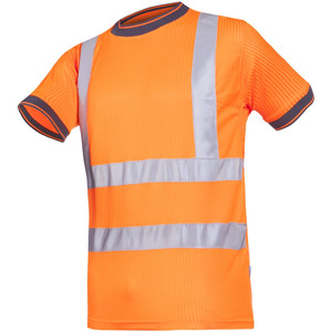 Sioen Longa 3874 High Vis Orange T Shirt