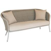 Alexander Rose Cordial 3 Seater Lounge Sofa (Beige), Oatmeal