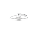 Click to view product details and reviews for Swarovski Gema Bracelet Flower White Rhodium Plated 5644684.