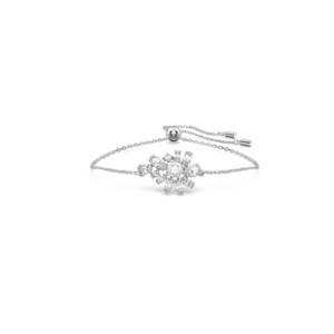 Swarovski Gema Bracelet Flower White Rhodium Plated 5644684
