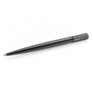 Swarovski Ballpoint Pen Silver Tone Black Lacquered 5637773