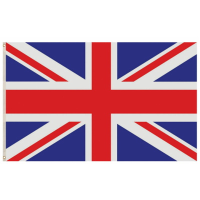 5ft Union Jack British Flag King Charles III Coronation Decoration