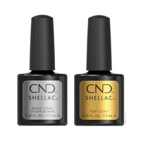 CND - SHELLAC Top & Base Coat Combo - 7.3ml