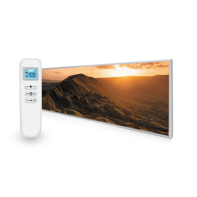 350W Rural Sunset UltraSlim Picture Nexus Wi-Fi Infrared Heating Panel - Electric Wall Panel Heater