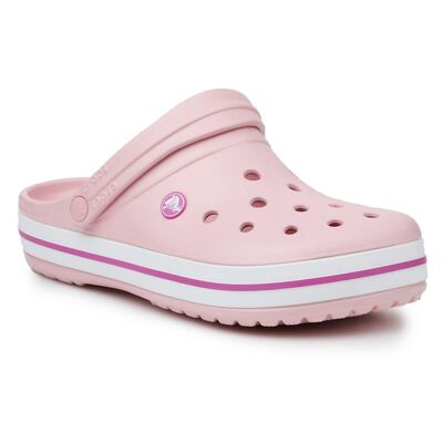 Crocs Womens Crocband Slippers - Pink