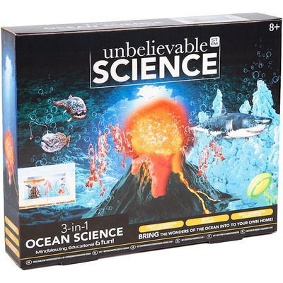 3-in-1 Unbelievable Ocean Science Experiment Kit