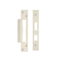 Zoo Hardware Face Plate And Strike Plate Accessory Pack, Satin Nickel - ZLAP10BSN SATIN NICKEL