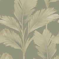 Kailani Leaf Wallpaper Sage Green Belgravia 59120