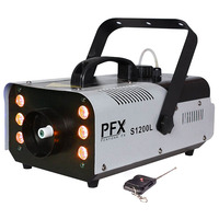 Smoke Machine 1200W inc Amber LEDs with Wireless Remote Control from PERFORM FX