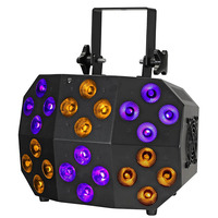 Double Decker LED Effect Light 24 x 10W RGBWAUV LEDs IR Remote or DMX Control