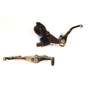Pit Bike Folding Lever Set Chrome Pit Bike Folding Lever Set Chrome