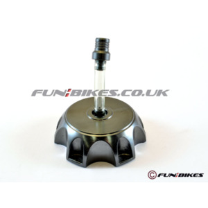 Pit Bike Alloy Filler Cap Black