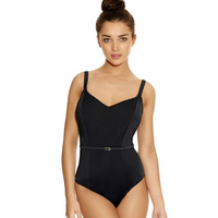 Freya Fever Plunge Swimsuit Black