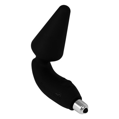 Rocks Off Butt Boy Vibrating Butt Plug Prostate Massager in Black