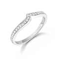 Click to view product details and reviews for Diamond Shaped Wedding Ring 015ct.