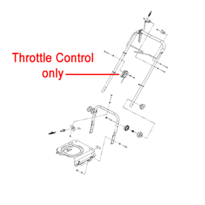 Dr Replacement Throttle Control Lever Dr143971