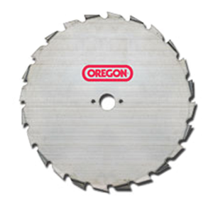 9 Oregon 24 Tooth 20mm Bore 18mm Thick Brushcutter Blade Maxi Profile