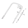 Click to view product details and reviews for Mountfield Hp454 2010 Engine M40 Ohv Opc Cable 181000617 0.