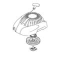 Click to view product details and reviews for Mountfield Recoil Assembly Rsc100 100cc 118550750 0.
