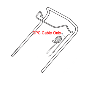 Mountfield Opc Cable Hp425 Sp425 181030069 1