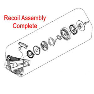 Gardencare Chainsaw Recoil Starter Assembly Gcyd38 60200 00e