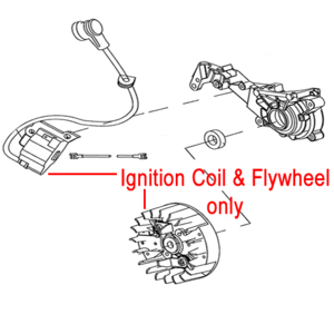 Mitox Chainsaw Ignition Coil Miyd38 3011101 00