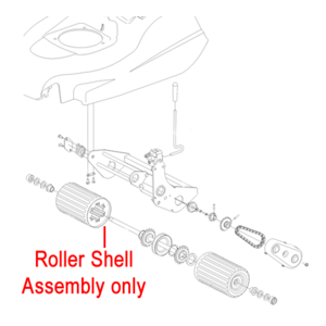 Hayter Harrier 48 Roller Shell Assembly 111 0592 03