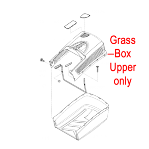 Al Ko Lawnmower Grass Box Upper 452748