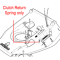 Click to view product details and reviews for Hayter Harrier Clutch Return Spring 1246.