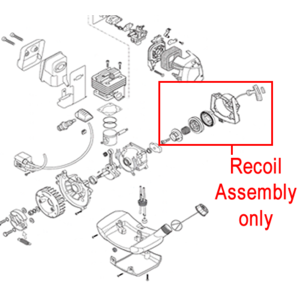 Mountfield Brushcutter Recoil Starter Assembly 118801262 0