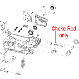 Mitox Chainsaw Choke Rod Miyd45010003 00