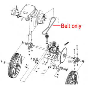 Billy Goat Mv Series Drive Belt 840066