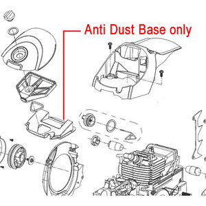 Mitox Chainsaw Air Filter Anti Dust Base Miyd620000 3