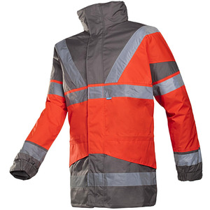 Sioen Skollfield 209 High Vis Red Jacket With Body Warmer