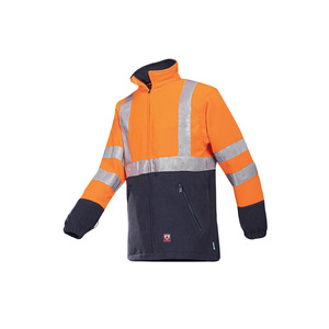 Sioen Rainier 496 High Vis Orange Fr Fleece Jacket