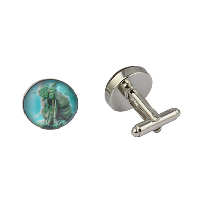 Star Wars Posing Yoda Cufflinks