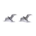 Click to view product details and reviews for Bird In Flight Stud Earrings In Silver Default Title.