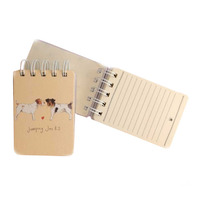 Alex Clarks Jumping Jacks Small Spiral Notepad
