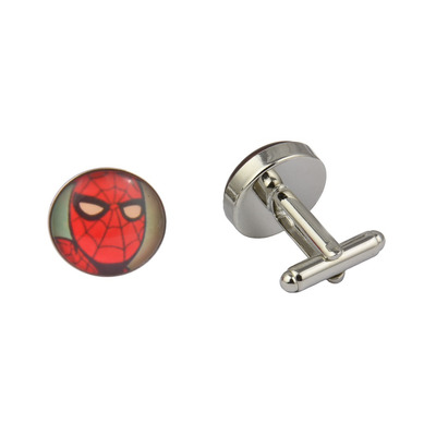 Comic Book Retro Spiderman Art Cufflinks