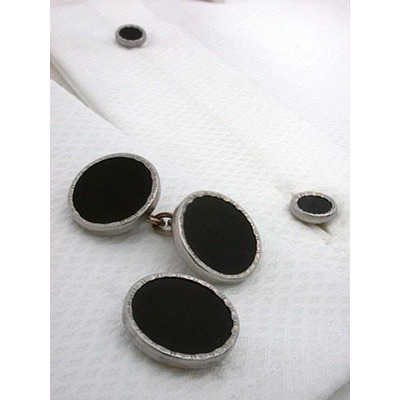 Black Onyx Evening Dress Stud Set