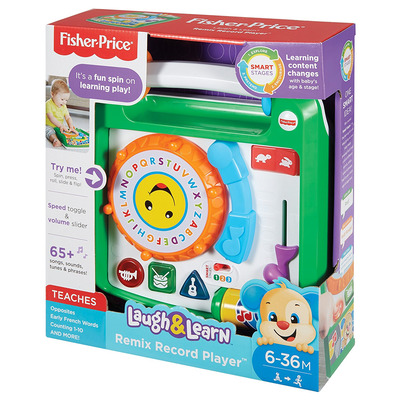 Fisher-price Laugh And Learn Remix Record Player
