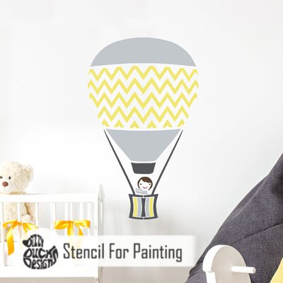 CHEVRON Balloon Stencil