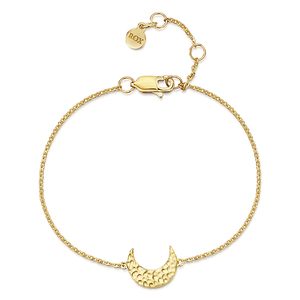 Rox Celestial Gold Vermeil Plated Moon Bracelet