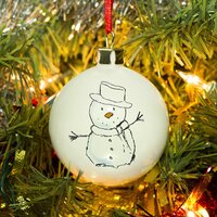 Let It Snow Bauble