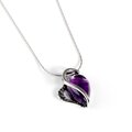 Click to view product details and reviews for Amethyst Silver Necklace 16 42cm.