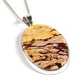 Click to view product details and reviews for Unique Zebra Jasper Necklace Natural Designer Gemstone 20 51cm.