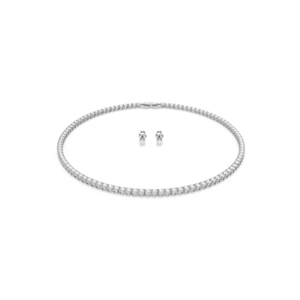 Swarovski Tennis Deluxe Set White Rhodium Plated 5506861